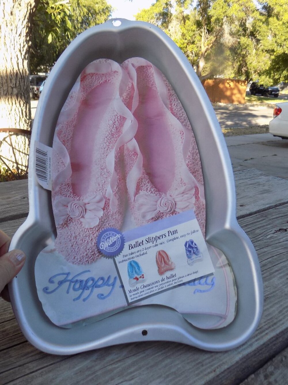 BALLET SHOES Winston Cake Pan, w Insert Instructions. *